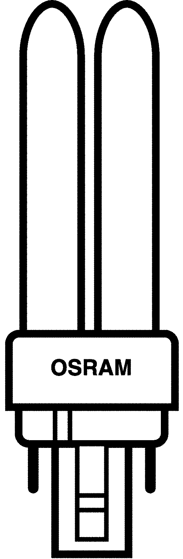  OSRAM DULUX D/ 13W/827 G24q1